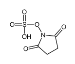(2,5-dioxopyrrolidin-1-yl) hydrogen sulfate结构式
