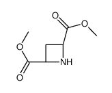 Dimethyl (2R,4S)-2,4-azetidinedicarboxylate结构式