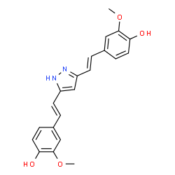 Hydrazinocurcumin structure