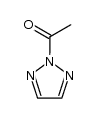 2-acetyl-2H-[1,2,3]triazole Structure