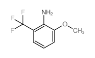 2-Methoxy-6-(trifluoromethyl)aniline Structure