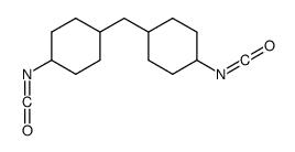 1-isocyanato-4-[(4-isocyanatocyclohexyl)methyl]cyclohexane Structure