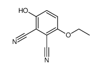 3-Ethoxy-6-hydroxy-phthalonitrile结构式