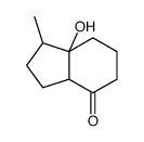 7a-hydroxy-1-methyl-2,3,3a,5,6,7-hexahydro-1H-inden-4-one Structure