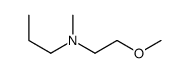 1-Propanamine,N-(2-methoxyethyl)-N-methyl-(9CI)结构式