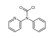 2-(N-chlorocarbonyl-N-phenyl)aminopyridine结构式