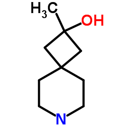 2-甲基-7-氮杂螺[3.5]壬-2-醇结构式