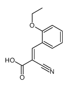 2-Propenoicacid,2-cyano-3-(2-ethoxyphenyl)-(9CI) Structure