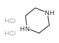 哌嗪二盐酸盐单水合物结构式