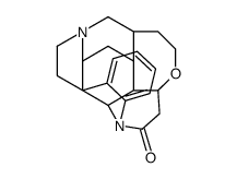 21,22-Dihydrostrychnidin-10-one Structure