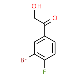 3’-Bromo-4’-fluoro-2-hydroxyacetophenone Structure