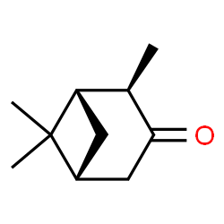 (1alpha,2beta,5alpha)-2,6,6-trimethylbicyclo[3.1.1]heptan-3-one Structure