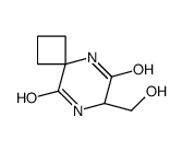 5,8-Diazaspiro[3.5]nonane-6,9-dione,7-(hydroxymethyl)-,(S)-(9CI) picture