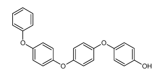 4-[4-(4-phenoxyphenoxy)phenoxy]phenol结构式