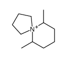 6,10-dimethyl-5-azoniaspiro[4.5]decane结构式