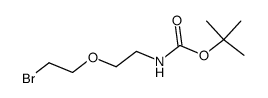 N-Boc-PEG2-bromide structure