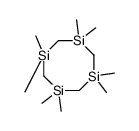 1,1,3,3,5,5,7,7-Octamethyl-1,3,5,7-tetrasilacyclooctane Structure