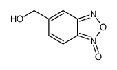 2,1,3-Benzoxadiazole-5-methanol,1-oxide structure