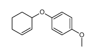 1-cyclohex-2-en-1-yloxy-4-methoxybenzene Structure