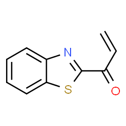 2-Propen-1-one,1-(2-benzothiazolyl)-(9CI)结构式