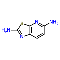 [1,3]Thiazolo[5,4-b]pyridine-2,5-diamine结构式