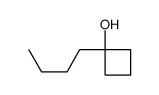 1-Butylcyclobutanol structure