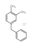 N-BENZYL-3,4-LUTINIDINIUM CHLORIDE Structure