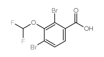 2,4-DIBROMO-3-(DIFLUOROMETHOXY)BENZOIC ACID picture