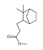 methyl 3,3-dimethylbicyclo[2.2.1]heptane-2-propionate结构式