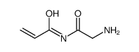 N-(2-aminoacetyl)prop-2-enamide结构式