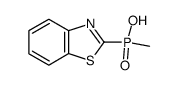 Phosphinic acid, 2-benzothiazolylmethyl- (9CI)结构式
