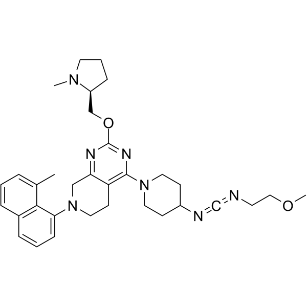 KRAS G12D inhibitor 9结构式