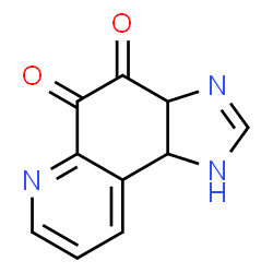 1H-Imidazo[4,5-f]quinoline-4,5-dione, 3a,9b-dihydro- (9CI) picture