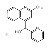 4-Quinolinemethanol,2-methyl-a-2-pyridinyl-, hydrochloride(1:2) picture