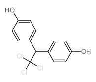 Phenol,4,4'-(2,2,2-trichloroethylidene)bis- Structure