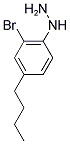 (2-BROMO-4-BUTYL-PHENYL)-HYDRAZINE Structure