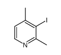 3-Iodo-2,4-dimethylpyridine结构式