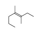 (E)-3,4-dimethylhept-3-ene Structure