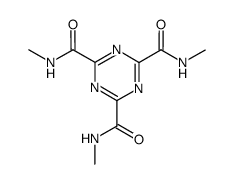 [1,3,5]triazine-2,4,6-tricarboxylic acid tris-methylamide结构式