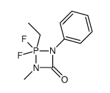 2-ethyl-2,2-difluoro-1-methyl-3-phenyl-1,3,2λ5-diazaphosphetidin-4-one Structure