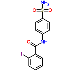 2-Iodo-N-(4-sulfamoylphenyl)benzamide结构式