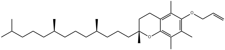 Allyloxy-DL-α-tocopherol, tech-85 structure