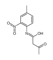 N-(4-methyl-2-nitrophenyl)-3-oxobutanamide Structure