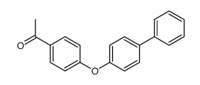 4'-(4-PHENYLPHENOXY)ACETOPHENONE Structure