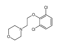 4-(2-(2,6-Dichlorophenoxy)ethyl)morpholine structure