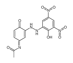 N-[4-hydroxy-3-[(2-hydroxy-3,5-dinitrophenyl)azo]phenyl]acetamide picture