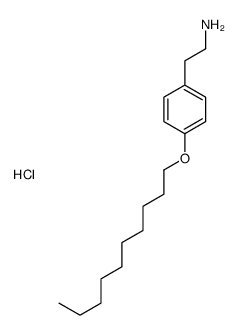 2-(4-decoxyphenyl)ethanamine,hydrochloride Structure