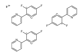 Tris[2-(4,6-difluorophenyl)pyridinato-C2,N]iridium(III) picture