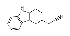 2-(2,3,4,9-tetrahydro-1H-carbazol-3-yl)acetonitrile结构式