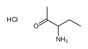 3-aminopentan-2-one,hydrochloride Structure